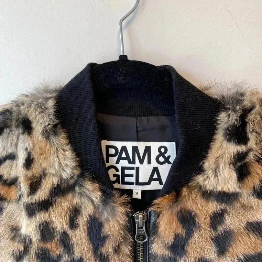 Pam and Gela Leopard Rabbit Bomber - Picture 4 of 14